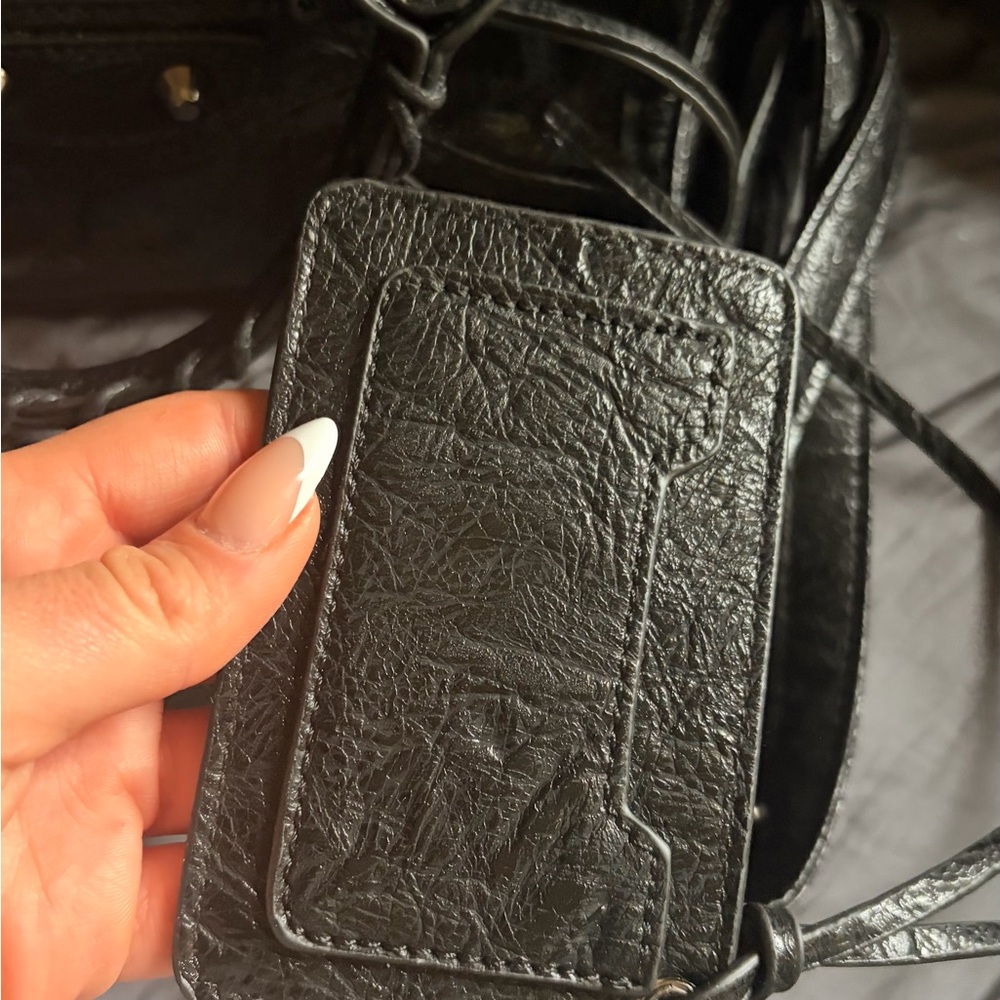 Black Balenciaga Leather Mini City Bag - Picture 8 of 14